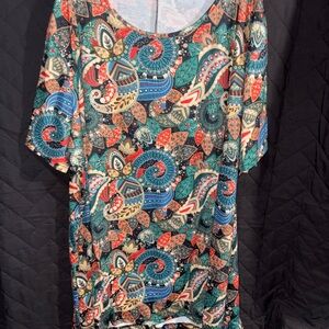 Colorful Paisley Women's Top